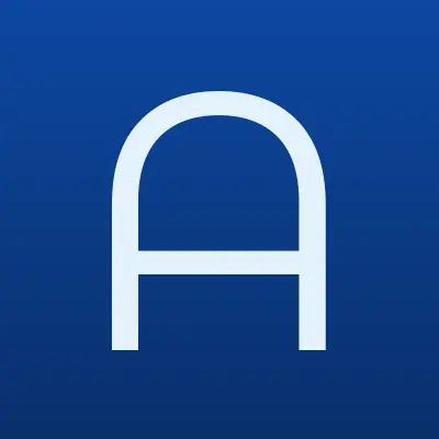 Aura, сеть магазинов, лого-визитка