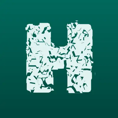 H & M, магазин одежды, лого-визитка